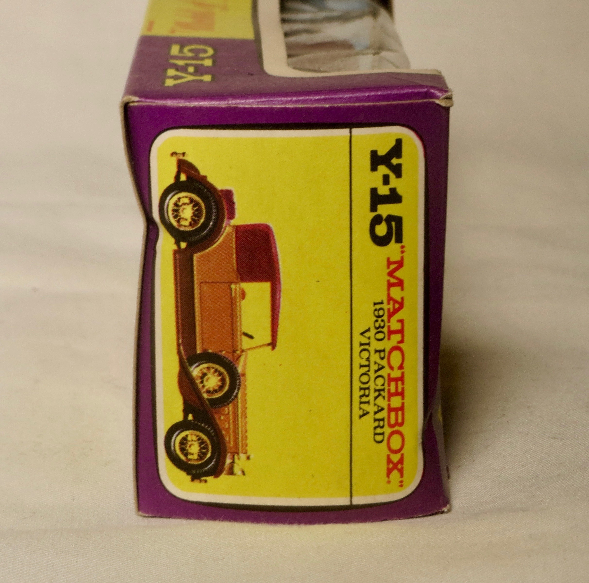 Repro box Matchbox moy nº 15 Packard victoria blisterbox 